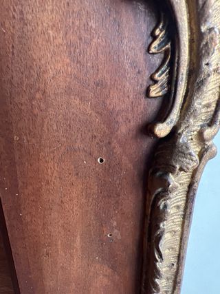 Cuadro bronce muy antiguo