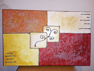 Cuadro pintado a mano