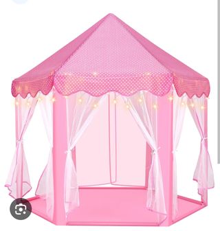 Caseta bebe rosa como nueva