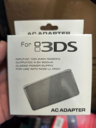 Nintendo 3ds cargador nuevo