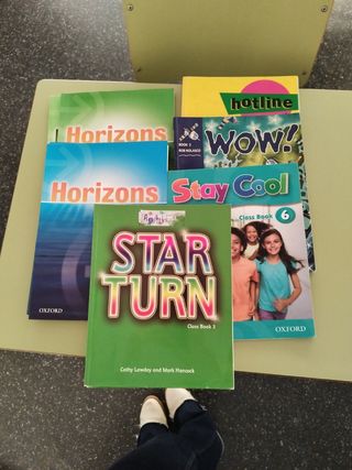 Lote de libros de inglés 