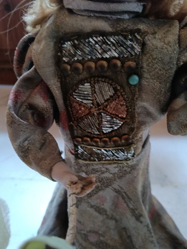 Muñeca autómata antigua S.XIX