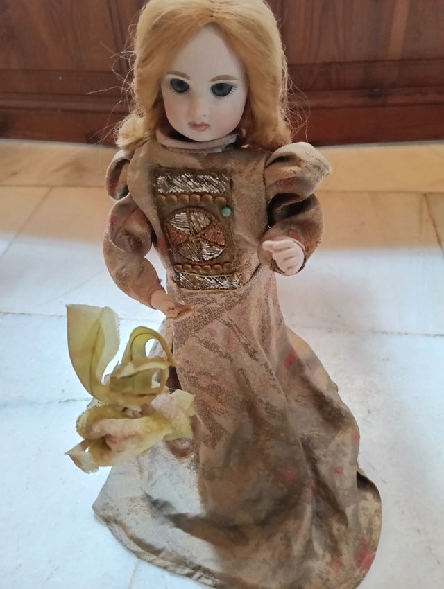 Muñeca autómata antigua S.XIX