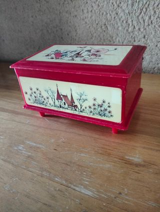 Joyero musical vintage 