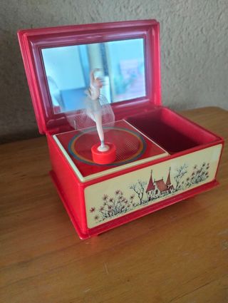 Joyero musical vintage 