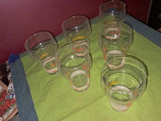 Bicchieri Lemon-Oransoda vintage