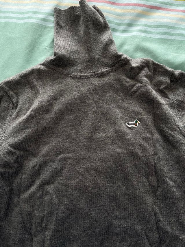 Maglione a collo alto grigio Edmond Studios