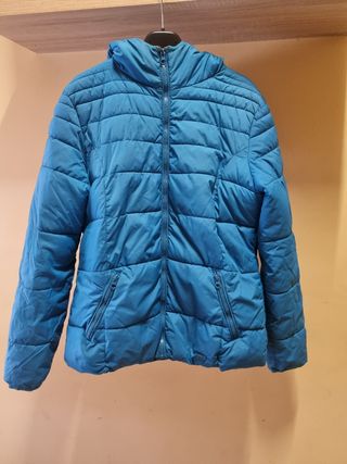 Abrigo estilo plumas