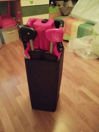 Cuna de viaje y colchón cuna