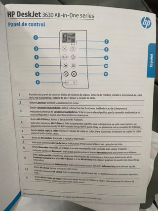 Impresora HP Deskjet 3639