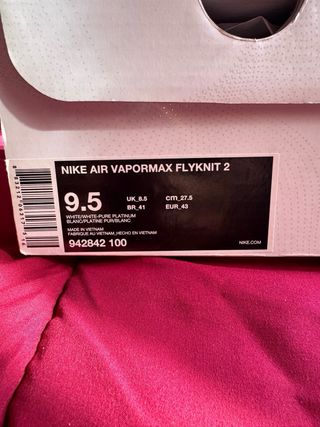 Vapormax flyknit 2