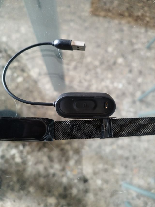 Xiaomi band 3 con correa metalica