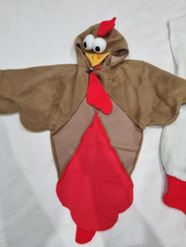 Disfraz infantil gallina