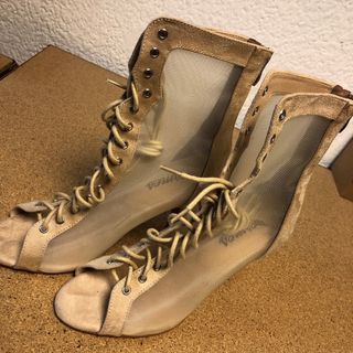 Linen boots 39/10cm