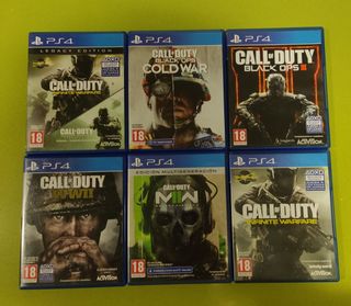 Juegos Call of duty PlayStation 4