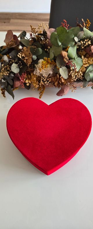 Caja regalo corazón San Valentín