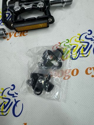 Pedales mixtos con calas incluidas 