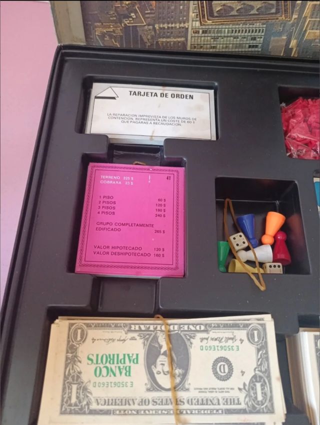 Juego de mesa vintage