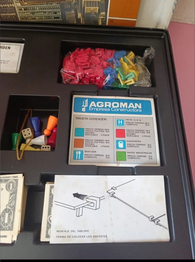 Juego de mesa vintage