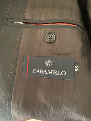 Traje Raya Diplomatica de “Caramelo”