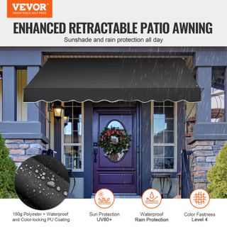 Tenda da Terra Retrattile 250 x 120 cm Tenda Manua