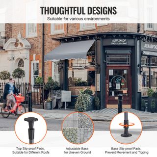 Tenda da Terra Retrattile 150 x 120 cm Tenda Manua