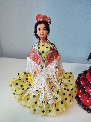 SET DI 3 BAMBOLE FLAMENCO, RARE