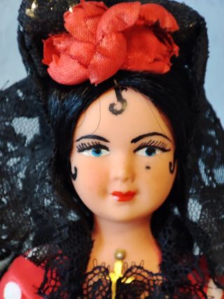 SET DI 3 BAMBOLE FLAMENCO, RARE