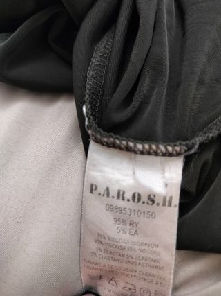 Abito Parosh elegante taglia S grey