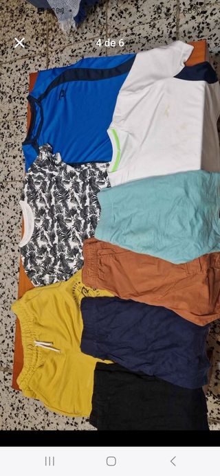 Ropa niño lote  talla 8-10 años