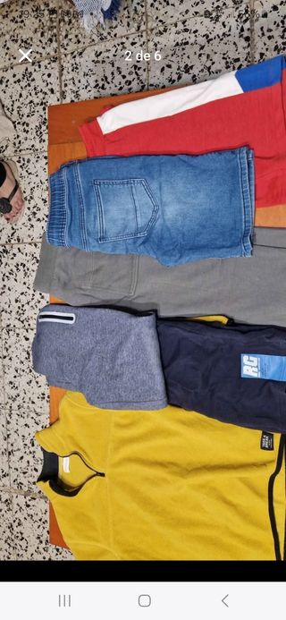 Ropa niño lote  talla 8-10 años