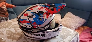 Casco de cross talla S