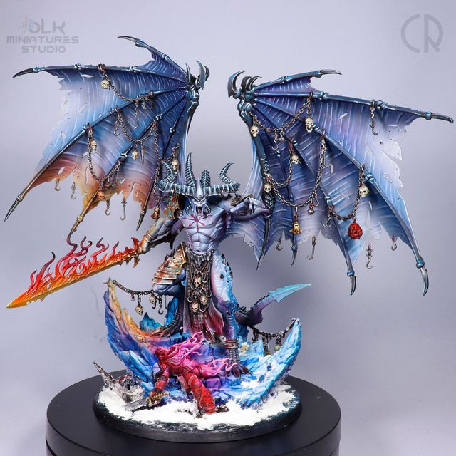 Pintura de miniaturas. Pintor figuras. Impresiones