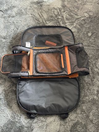 Trasportino con trolley rimovibile