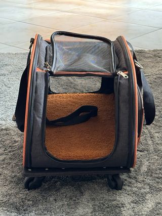 Trasportino con trolley rimovibile