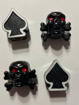 Tapones decorativos de válvula de ruedas