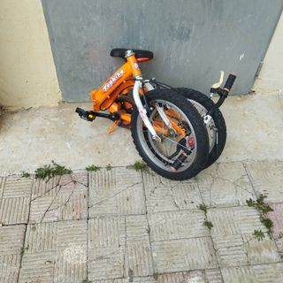 Bicicleta plegable pequeña