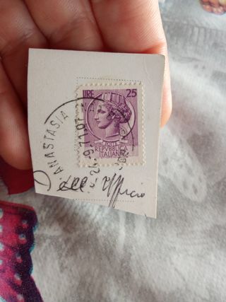 Francobollo la siracusana lire 25
