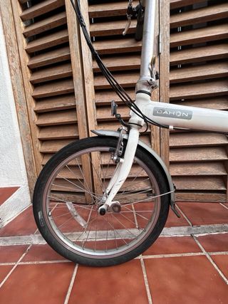 Bici plegable Dahon Eco C7 2013 blanca