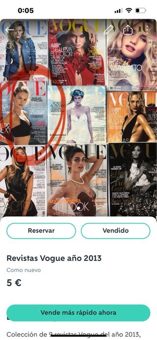 Antiguas Revistas Vogue 2009