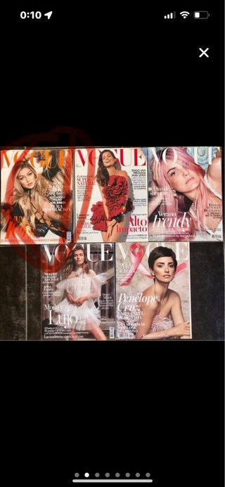 Antiguas Revistas Vogue 2009