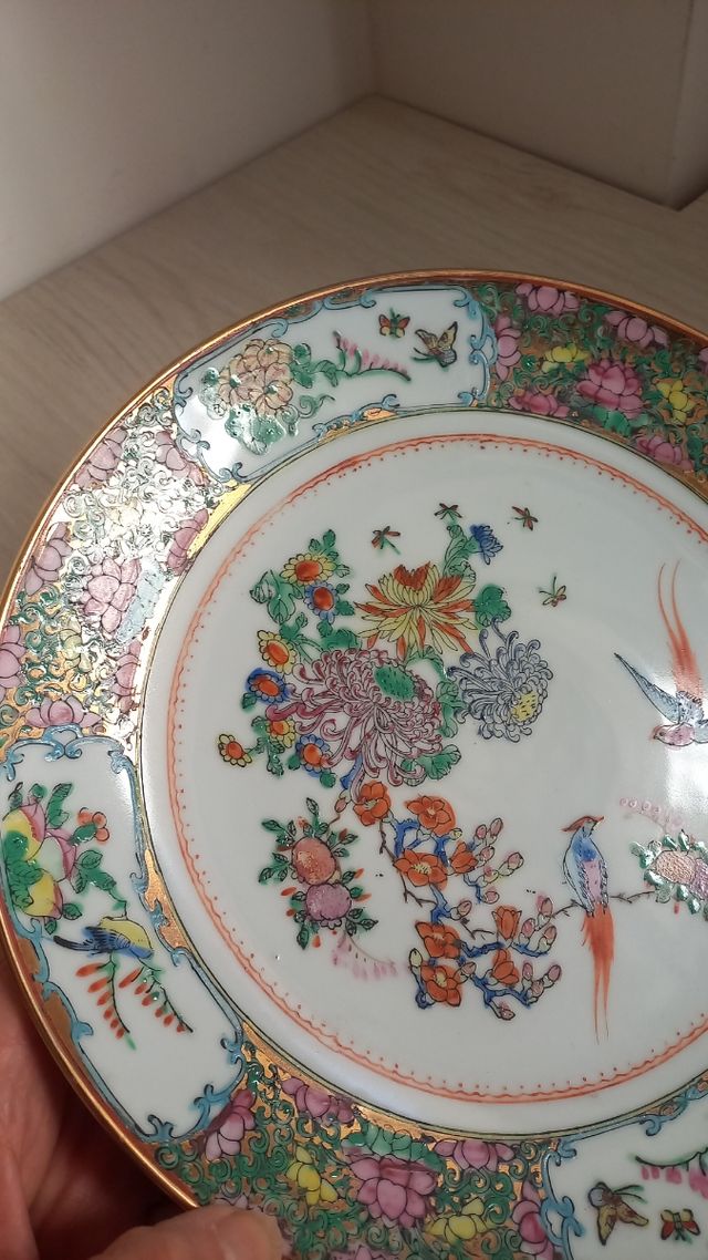 Plato chino decorativo