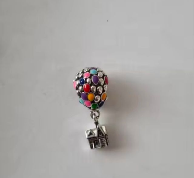 Charm Globo Up Plata Pixar Disney compat Pandora