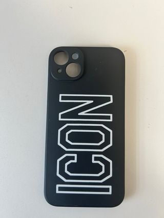 Iphone 14 PLUS rojo con protector y 8 fundas