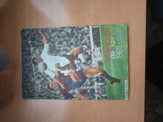 Album de cromos liga 1965