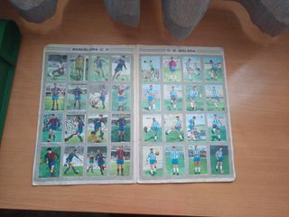 Album de cromos liga 1965
