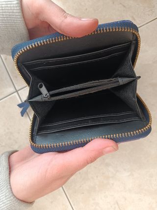 Monedero con estampado