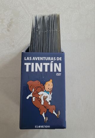 TinTin Lote aventuras en 25 DVD's