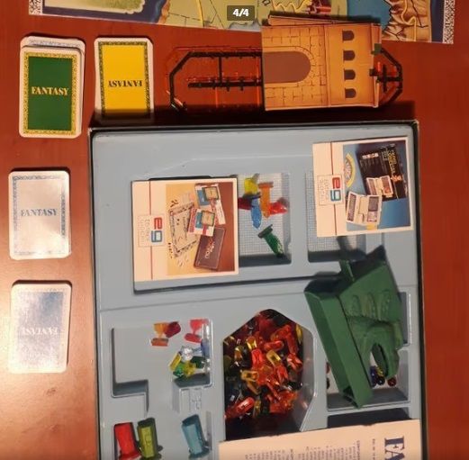 Fantasy gioco in scatola vintage 1990