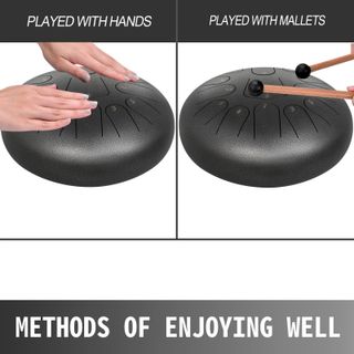 Tamburo di Lingua Handpan Musicale 13 Toni Diametr